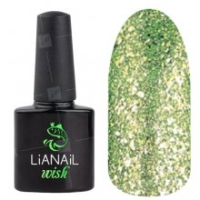 Lianail, Гель-лак WISH - Green shine WSSO-014 (10 мл.)