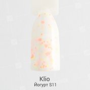 Klio Professional, Гель-лак йогурт S11 (10 мл.)