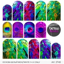 Tattoo Nails, Безводный слайдер арт. 2745