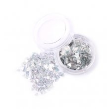 NailTes, Камифубуки треугольники - Лазер (серебро, 0,5 гр.)