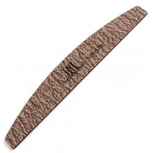 TNL, Пилка для ногтей лодочка высокое качество 100/120 (коричневая, в индивидуальной упаковке)