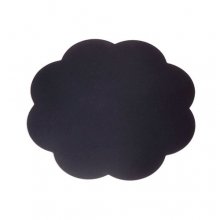 TNL, Силиконовый коврик для дизайна ногтей Цветок - черный
