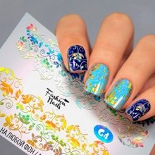 Fashion Nails, Слайдер дизайн - Galaxy 4