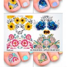 Fashion Nails, Слайдер дизайн - Pedicure 10