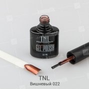 TNL, Гель-лак Metal effect №22 - Вишневый (10 мл.)