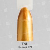 TNL, Гель-лак Metal effect №24 - Желтый (10 мл.)