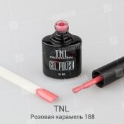 TNL, Гель-лак №188 - Розовая карамель (10 мл.)