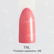 TNL, Гель-лак №188 - Розовая карамель (10 мл.)