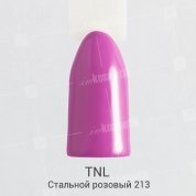 TNL, Гель-лак №213 - Стальной розовый (10 мл.)