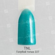 TNL, Гель-лак №227 - Голубой топаз (10 мл.)