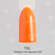 TNL, Гель-лак №229 - Бледно-янтарный (10 мл.)