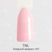 TNL, Гель-лак №241 - Бледный амарант (10 мл.)