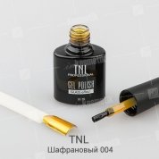 TNL, Гель-лак Glass effect - Зеркальный блеск №4 Шафрановый (10 мл.)