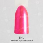 TNL, Гель-лак Glass effect - Зеркальный блеск №9 Неоново-розовый (10 мл.)