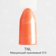 TNL, Гель-лак Glass effect - Зеркальный блеск №13 Мерцающий оранжевый (10 мл.)