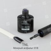 TNL, Гель-лак Glass effect - Зеркальный блеск №18 Мокрый асфальт (10 мл.)