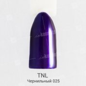 TNL, Гель-лак Glass effect - Зеркальный блеск №25 Чернильный (10 мл.)