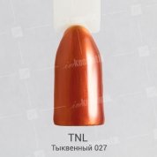 TNL, Гель-лак Glass effect - Зеркальный блеск №27 Тыквенный (10 мл.)