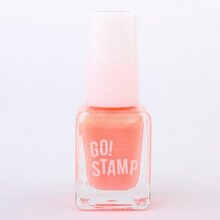 Go Stamp, Лак для стемпинга Peach №34 (6 мл)