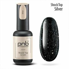 PNB, Shock Top Silver - Топ светоотражающий без липкого слоя (8 мл)