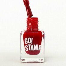 Go Stamp, Лак для стемпинга Cherry kiss 3 (6 мл)