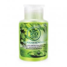 Rio Profi, Жидкость для снятия гель-лака, геля, биогеля - Зеленый чай (180 мл., помпа)