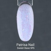 Patrisa Nail, Sweet Base - Светоотражающая цветная база №5 (8 мл)