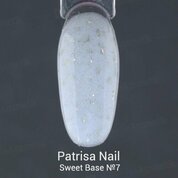 Patrisa Nail, Sweet Base - Светоотражающая цветная база №7 (8 мл)