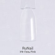 ruNail, Lasting gel - Гель для уплотнения ногтевой пластины (розовый), 15 г