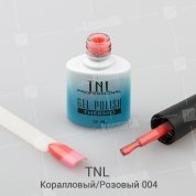 TNL, Гель-лак - Thermo Effect №4 Коралловый/Розовый (10 мл.)