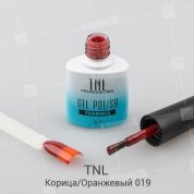 TNL, Гель-лак - Thermo Effect №19 Корица/Оранжевый (10 мл.)