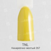 TNL, Гель-лак №267 - Канареечно-желтый (10 мл.)