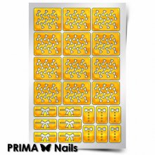PrimaNails, Трафарет для дизайна ногтей - Бантики