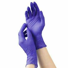 mediOk, Перчатки нитриловые неопудренные MYS  (фиолетовый, Размер S, 100 шт./50 пар)