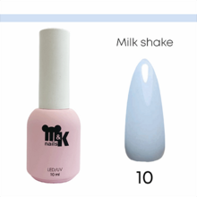 M&K, Гель-лак Milk Shake №10 (10 мл)