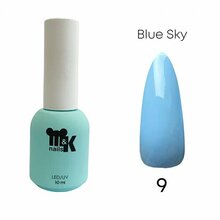 M&K, Гель-лак Blue sky №09 (10 мл)