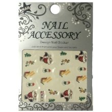 Nail Accessory, Водный стикер J&Z (New Year) - BLE111