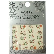 Nail Accessory, Водный стикер J&Z (New Year) - BLE113