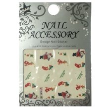 Nail Accessory, Водный стикер J&Z (New Year) - BLE118