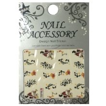 Nail Accessory, Водный стикер J&Z (New Year) - BLE121