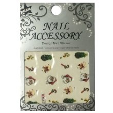 Nail Accessory, Водный стикер J&Z (New Year) - BLE125