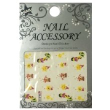 Nail Accessory, Водный стикер J&Z (New Year) - BLE131