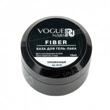 Vogue Nails, Fiber База для гель-лака BC16 (прозрачная, 15 мл.)