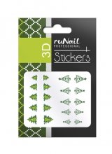 ruNail, 3D Наклейки для дизайна ногтей № 1465