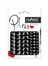 ruNail, 3D Наклейки для дизайна ногтей № 1663