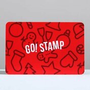 Go Stamp, Штамп и мини-скрапер Silver Lite