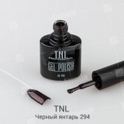 TNL, Гель-лак №294 - Черный янтарь (10 мл.)