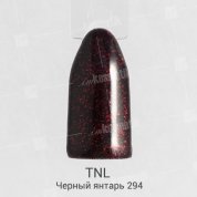 TNL, Гель-лак №294 - Черный янтарь (10 мл.)