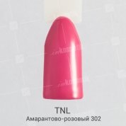 TNL, Гель-лак №302 - Амарантово-розовый (10 мл.)