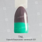 TNL, Гель-лак - Thermo Effect №31 Серый/Бирюзово-зеленый (10 мл.)